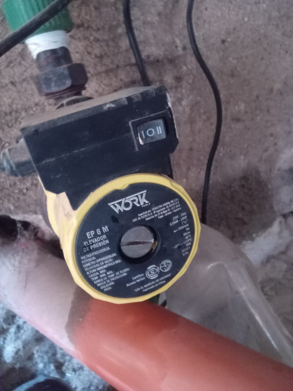 Trabajo de plomería en Córdoba